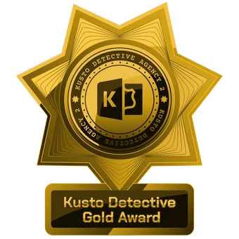 Kusto Detective Gold Award
